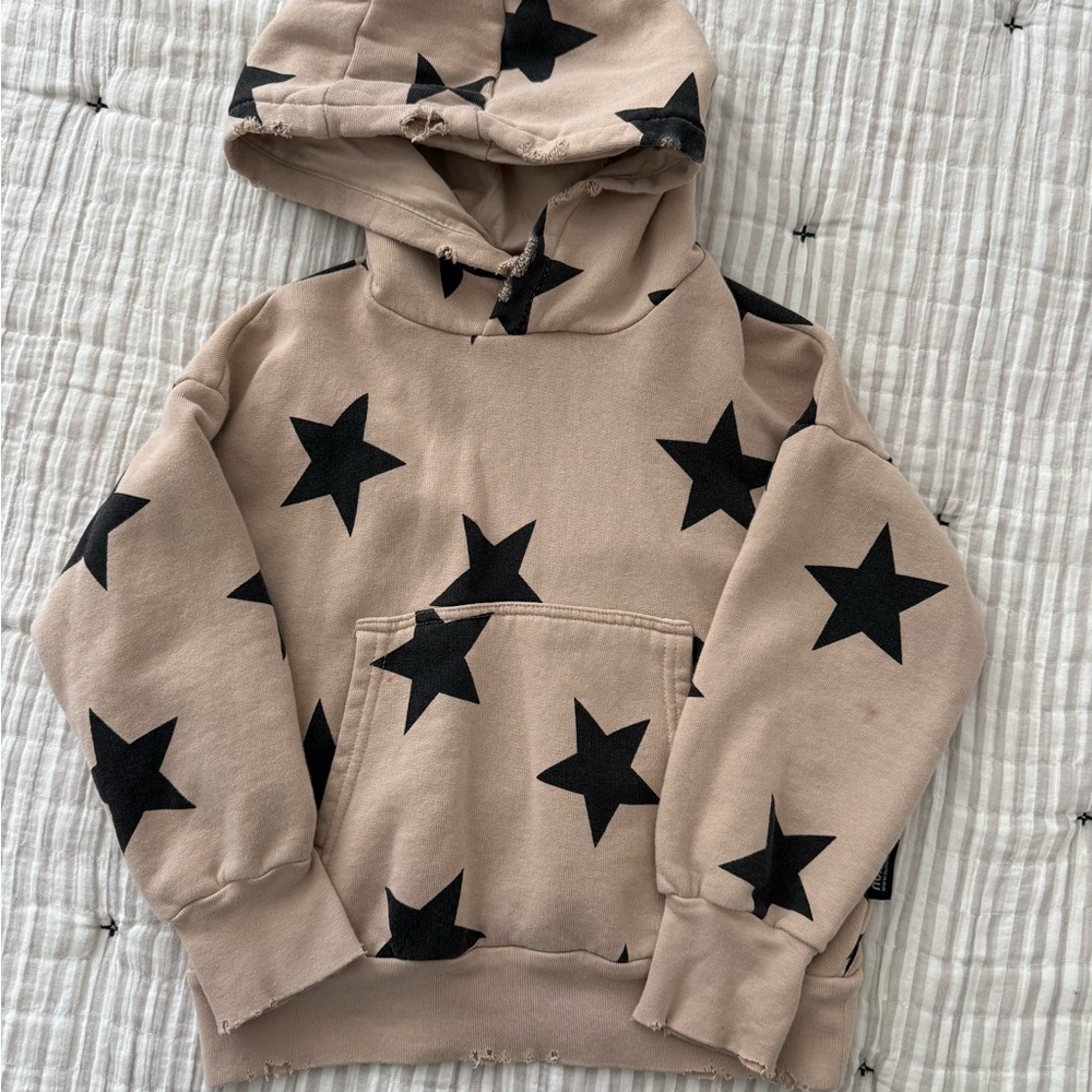 Nununu Star Hoodie 3-4T
